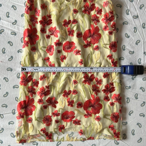 Little moon Cheyenne embroidered slip mini dress - Picture 2 of 6